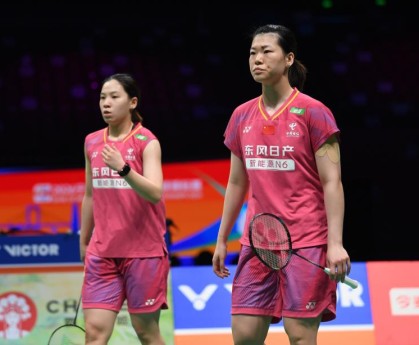 李怡婧/罗徐敏2-0获胜 晋级羽毛球亚锦赛女双决赛